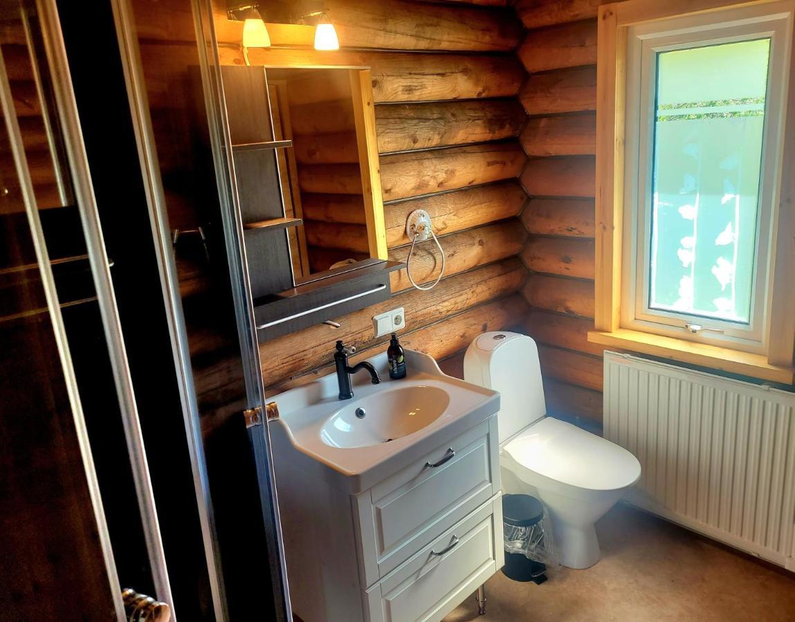 Akureyri Log Cottage Eksteriør bilde