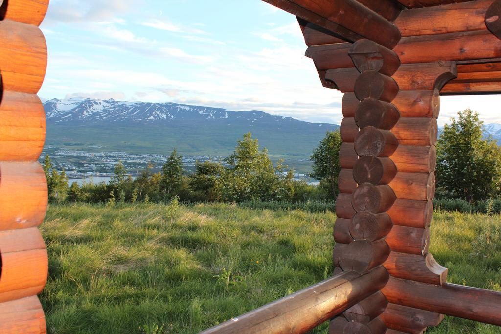 Akureyri Log Cottage Eksteriør bilde