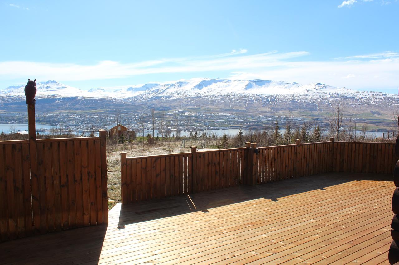 Akureyri Log Cottage Eksteriør bilde