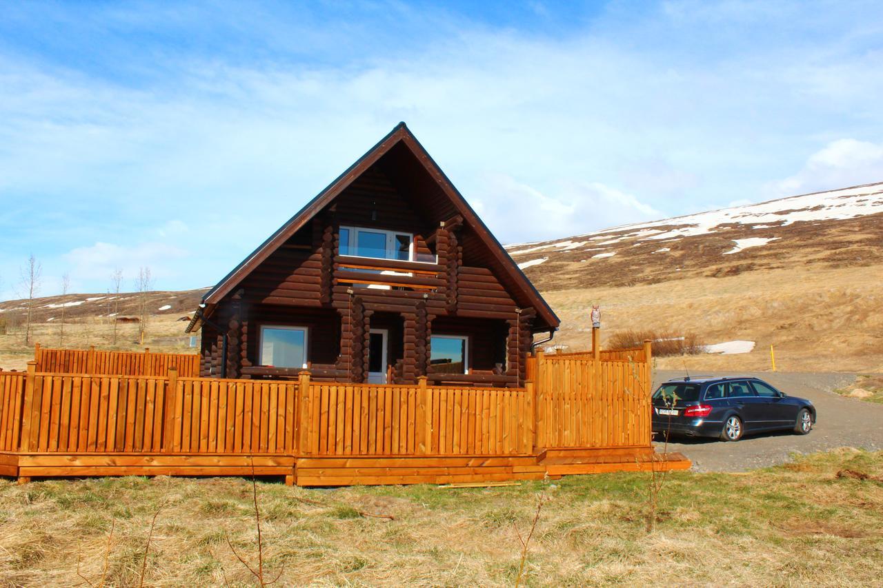 Akureyri Log Cottage Eksteriør bilde