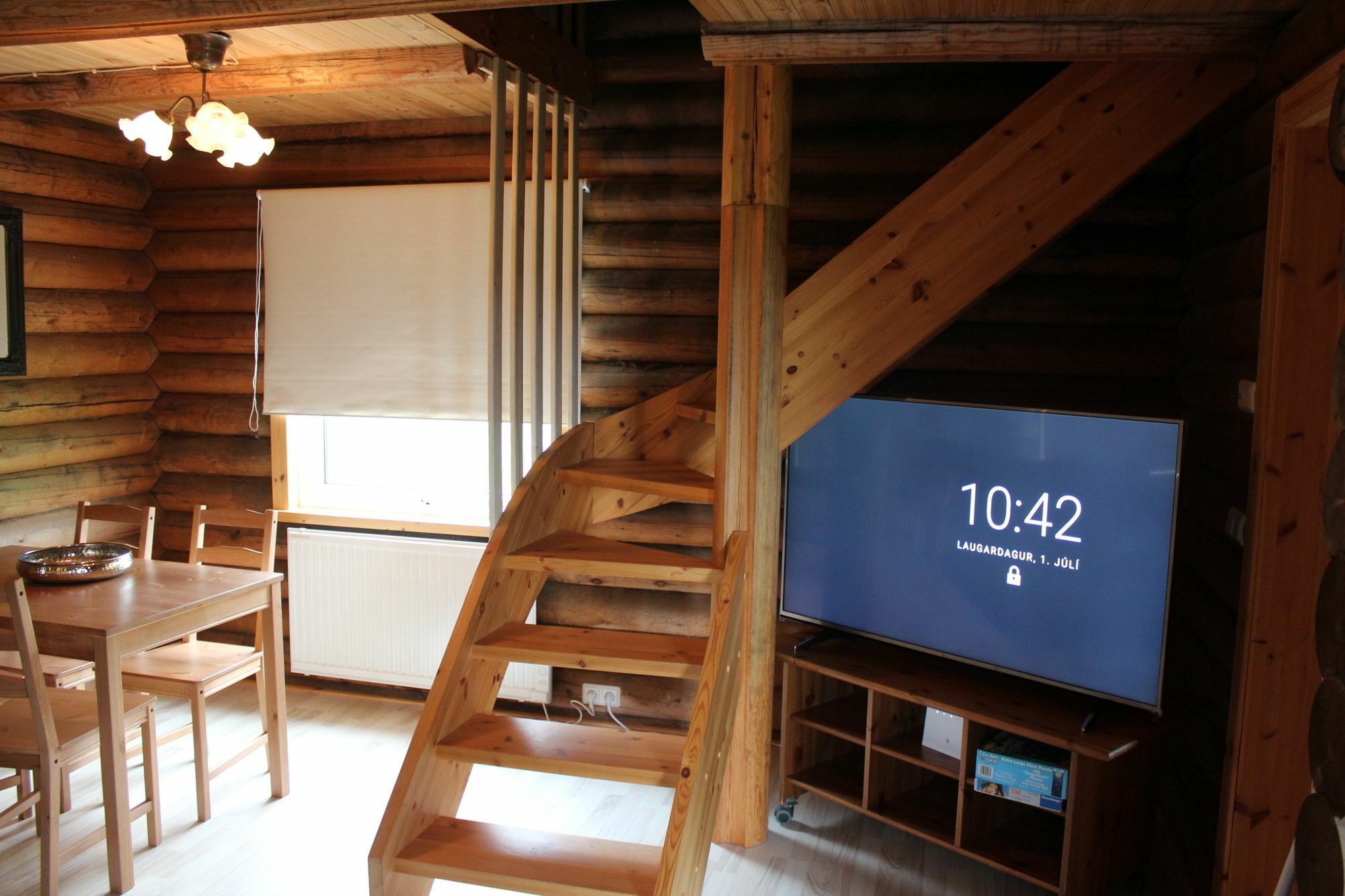 Akureyri Log Cottage Eksteriør bilde