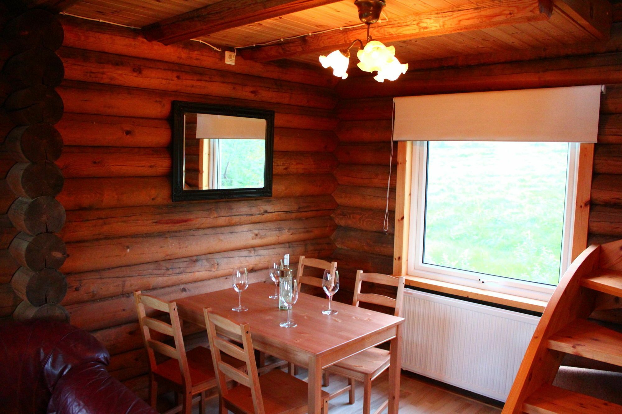 Akureyri Log Cottage Eksteriør bilde